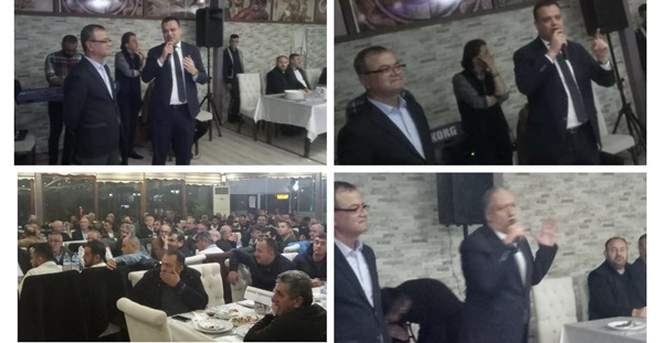 “Öğrenci servisi esnafları dayanışma gecesinde buluştu”