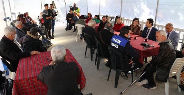 HBB YETKİLİLERİ ENGELLİ VATANDAŞLARI UNUTMADI