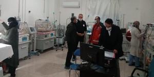 Hambolat’tan Afrin’deki hastanede inceleme