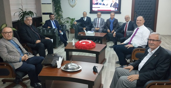 “HGKD’den Arıbaş’a nezaket ziyareti”