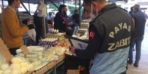 Payas’ta zabıtadan fiyat denetimi