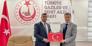 Kaymakam Şengök’ten TÜGŞAV’a ziyaret