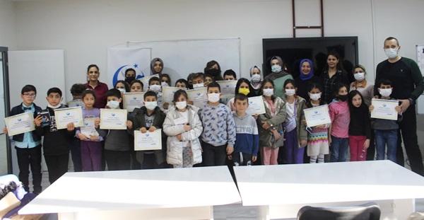 Bilim Merkezi’nde bir mezuniyet heyecanı daha yaşandı