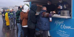 İskenderun soğuğunda sıcak ikram