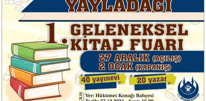 Başkan Yalçın’dan kitap fuarına davet