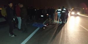 Bozulan aracıyla uğraşırken tırın çarpması sonucu hayatını kaybetti