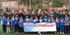 Hatay’da “Her Gol Kitap Olsun” projesi