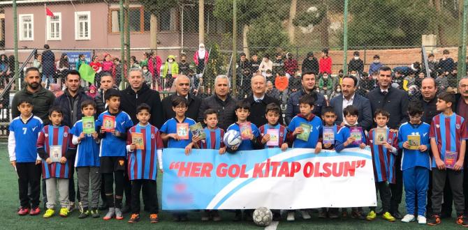 Hatay’da “Her Gol Kitap Olsun” projesi