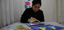 Yazarak çizerek çocukların hayal dünyalarını geliştiriyor
