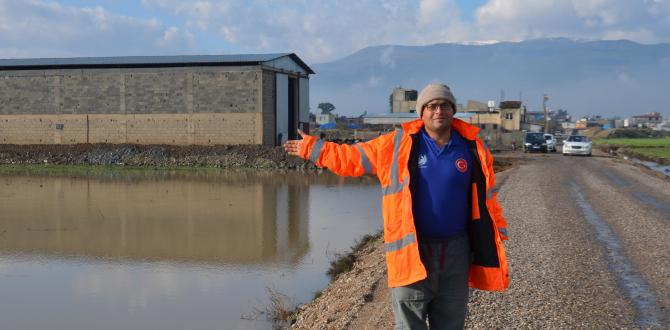 Hatay’da Amik Ovası sular altında