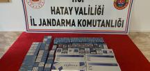 Hatay’da kaçak sigara operasyonu