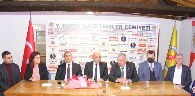 AK Parti heyeti ve Başkan Yılmaz’dan HGC’ye ziyaret
