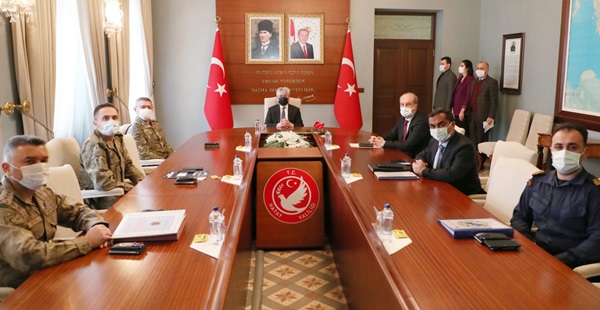 “Vali Doğan başkanlığında güvenlik zirvesi toplandı”