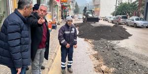 Başkan Gül çöken yol için seferber oldu