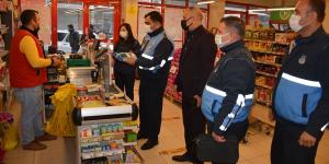 Kırıkhan’da alışveriş merkezleri denetlendi