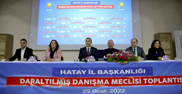“AK Parti Daraltılmış İl Danışma Meclisi Yayladağı’nda toplandı”