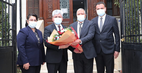 Vali Doğan’dan HESOB’a nezaket ziyareti