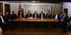 Başkan Yılmaz’dan ‘Çalışan Gazeteciler Günü’nde cemiyetlere ziyaret