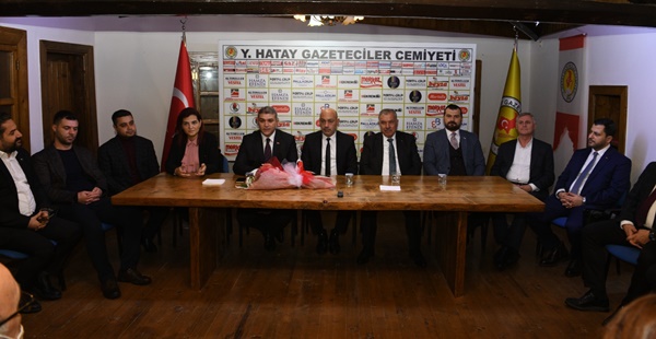 Başkan Yılmaz’dan ‘Çalışan Gazeteciler Günü’nde cemiyetlere ziyaret