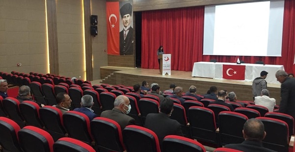 Altınözü’nde Muhtarlara “Kadına Yönelik Şiddetle Mücadele” semineri verildi