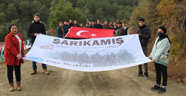 Ülkücüler Sarıkamış Şehitleri İçin Yürüdü