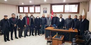 Başkan Adal, halk otobüsçüsü esnafın yanında