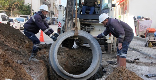 Sarımazı’daki yağmur suyu birikintilerine kalıcı çözüm