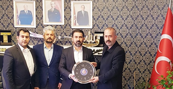 Başkan Adal yoğun tempo