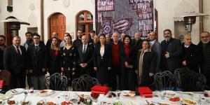 Hataylı basın mensupları kahvaltıda buluştu