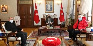 Vali Doğan CZN Burak’ı ağırladı