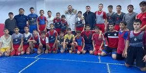 Antakya Belediyesi güreş takımı antrenmanlarına devam ediyor