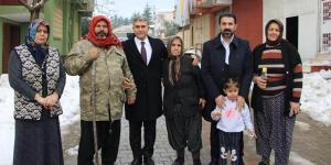 Yeşildal ve Adal afet bölgesinde