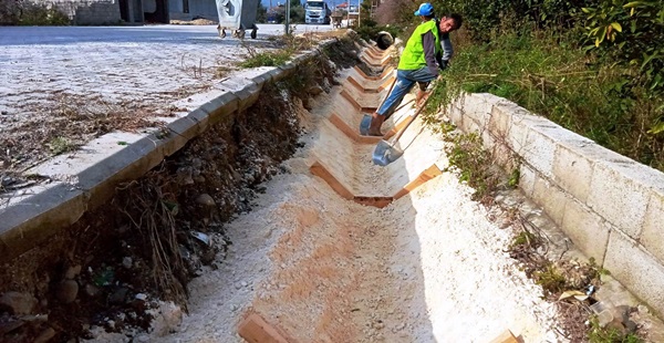 HBB’den Uzunbağ’a 2 bin metrelik sulama tesisi