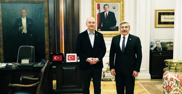 Vekil Yayman’dan bakanlara ziyaret    