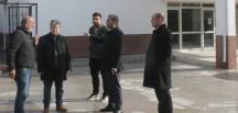 Müdür Tecimen’den okul inşaatlarına inceleme