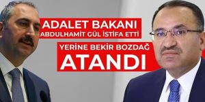 Adalet Bakanı değişti, yeni bakan Bekir Bozdağ