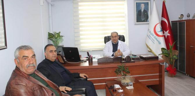 Başkan Sarı’dan Başhekim Akın’a iade-i ziyaret