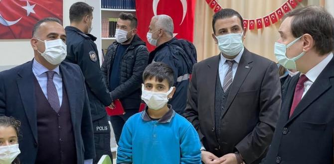 Büyükburç’ta “Şehitler Kütüphanesi” açıldı