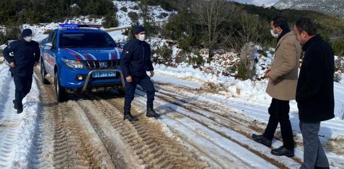 “Yayladağı’nda kar hizmetleri engelleyemedi”