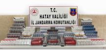 Hatay’da 6 bin 510 paket kaçak sigara ele geçirildi