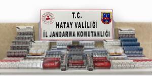 Hatay’da 6 bin 510 paket kaçak sigara ele geçirildi