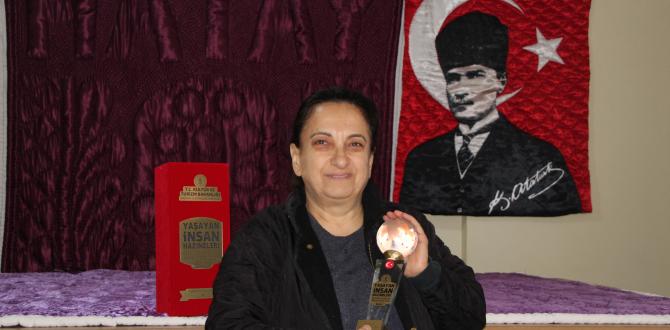 Yorgan ustası Nahya Güzelyurt “Yaşayan İnsan Hazineleri” ödülüne layık görüldü