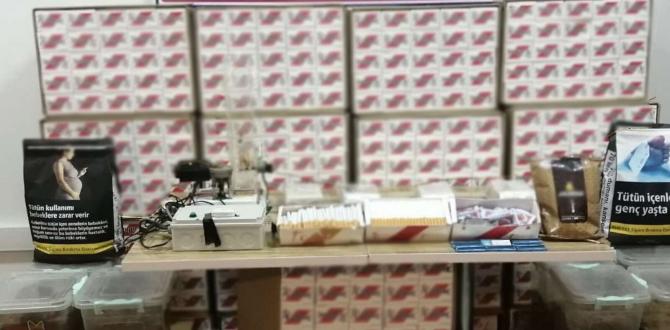 Jandarmanın tütün kaçakçılarına yönelik operasyonlarında 7 şüpheli yakalandı