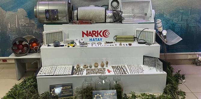 Hatay’da kenevir yetiştirilen evden tarihi eser çıktı