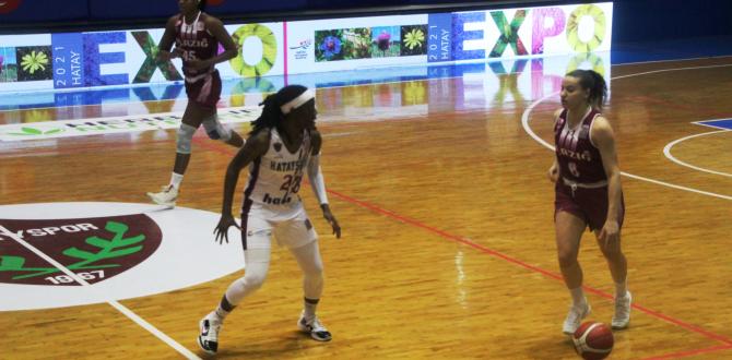 Kadınlar Basketbol Süper Ligi: Hatayspor: 103 – Elazığ İl Özel İdare: 51