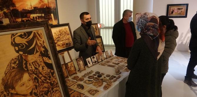Hatay’da Ahşap İşlemeciliği El Sanatı sergisi açıldı