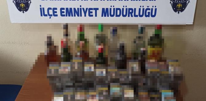 Hatay’da işyerinden alkol ve sigara çalan şüpheli yakalandı