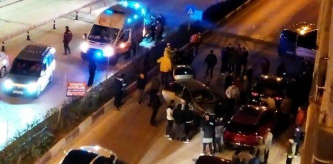 Hatay’da 5 aracın karıştığı zincirleme kaza kamerada