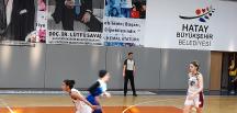 Hatay’ın kız basket takımı Düzce’yi yendi  
