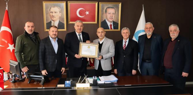 HGC’den Başkan Yılmaz’a ziyaret